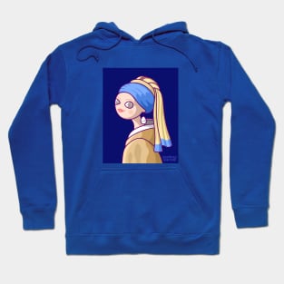 Girl with a Pearl Earring Hoodie